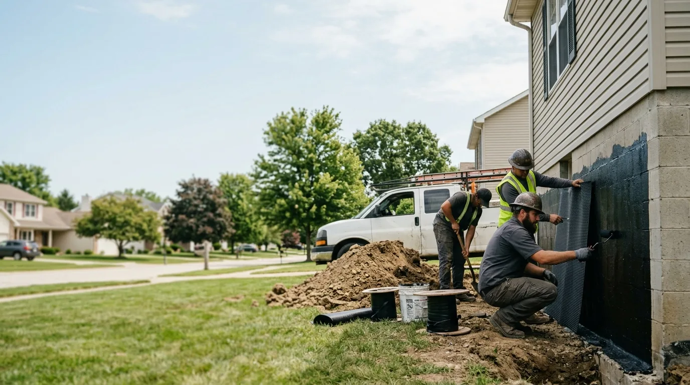 Basement Waterproofing in Irvington, IL near me